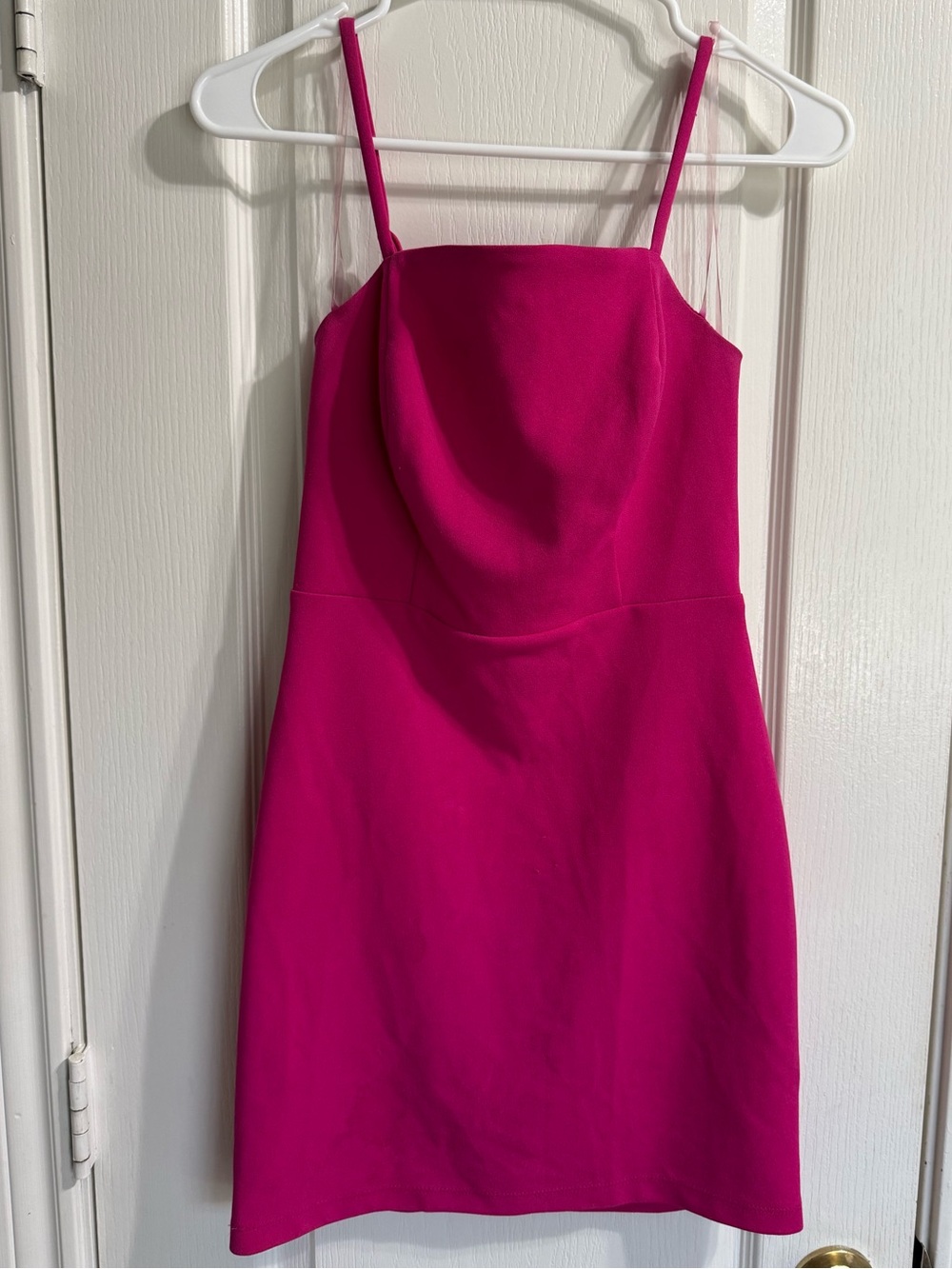 Pink Mini Cocktail Dress